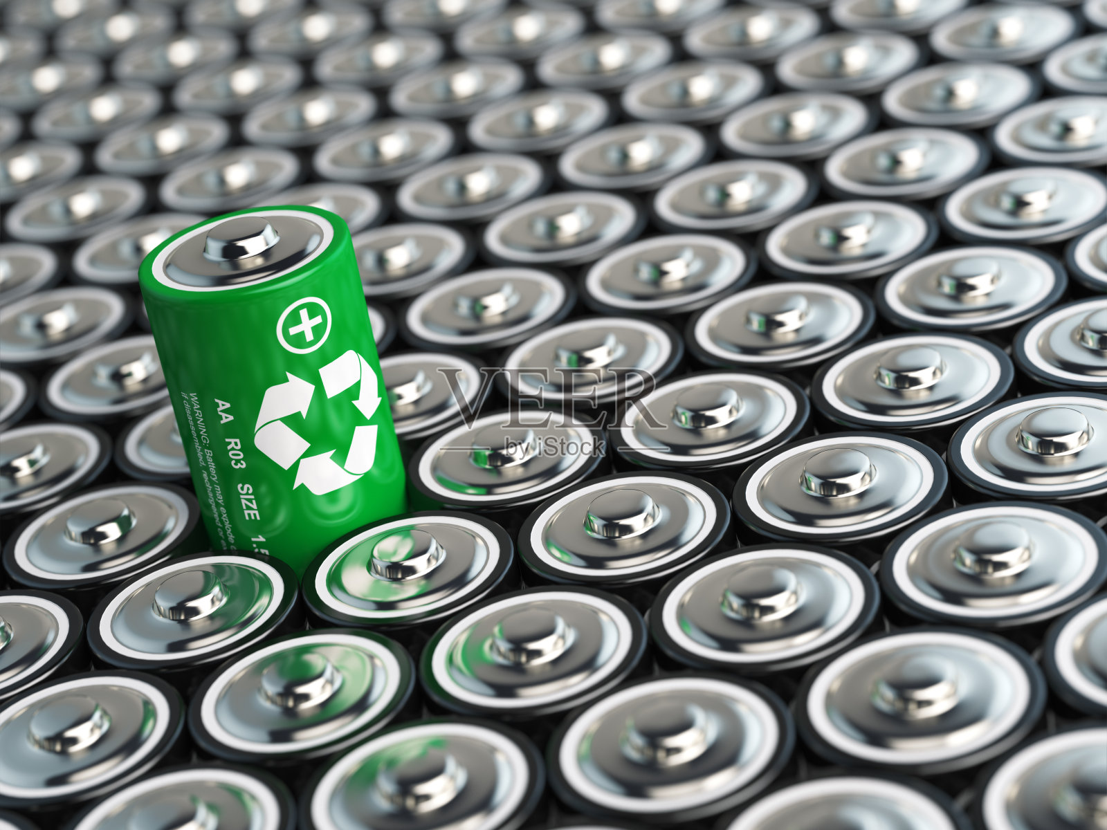 电池回收的概念。绿色能源，来自battari的背景照片摄影图片
