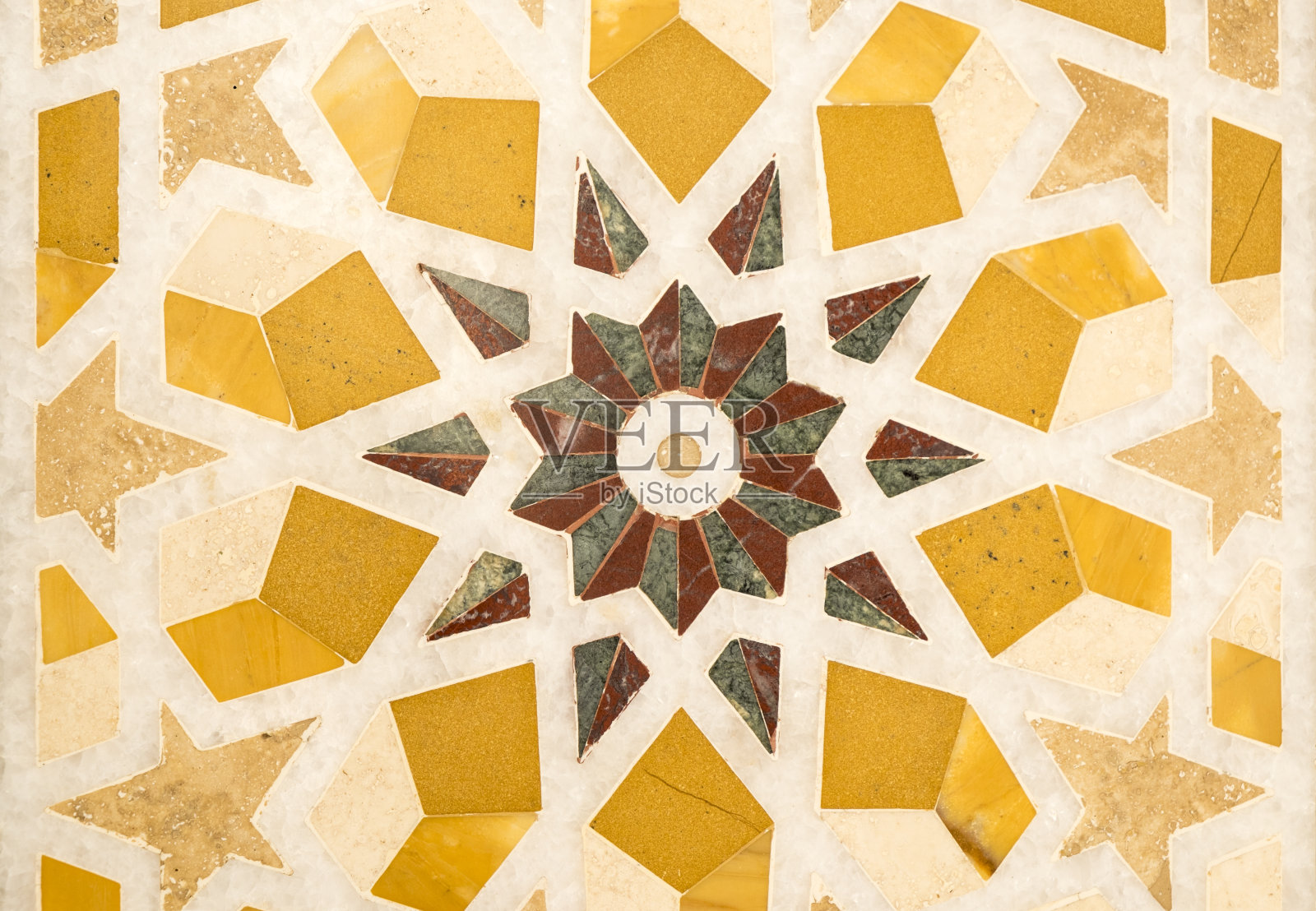 中东马赛克瓷砖照片摄影图片