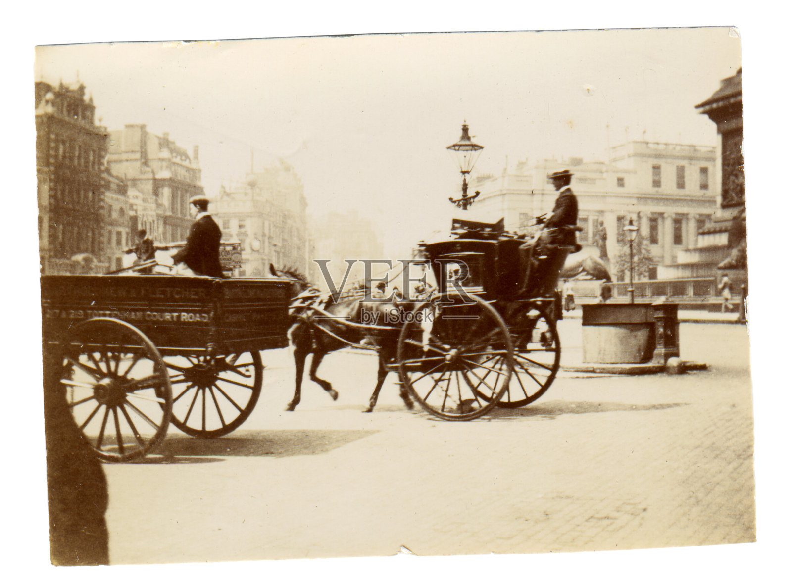 维多利亚时代伦敦街景照片摄影图片