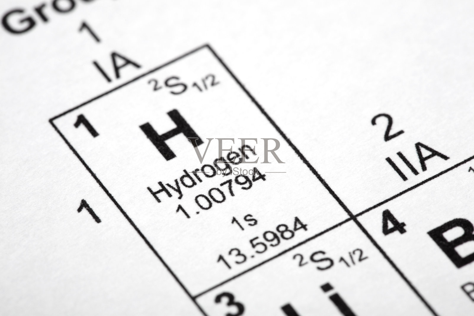氢元素照片摄影图片