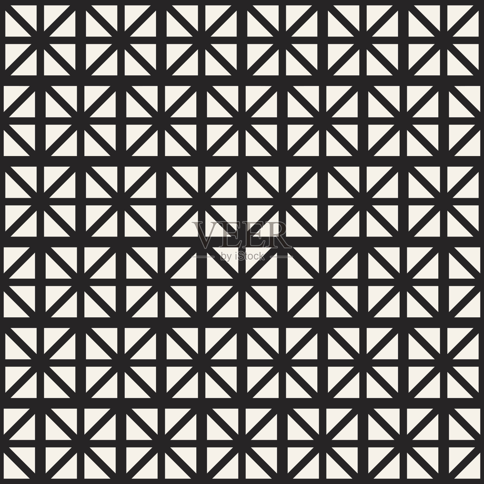 无缝模式与方块。矢量时尚几何线性结构插画图片素材