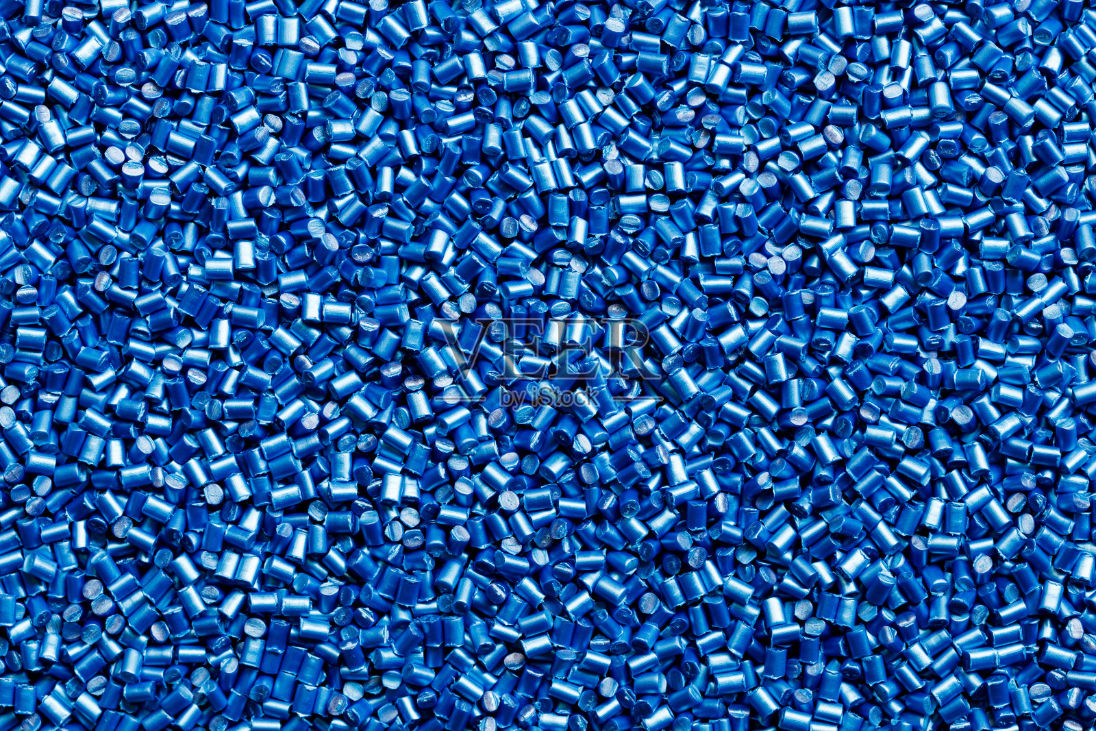 蓝色塑料树脂(母粒)背景插画图片素材
