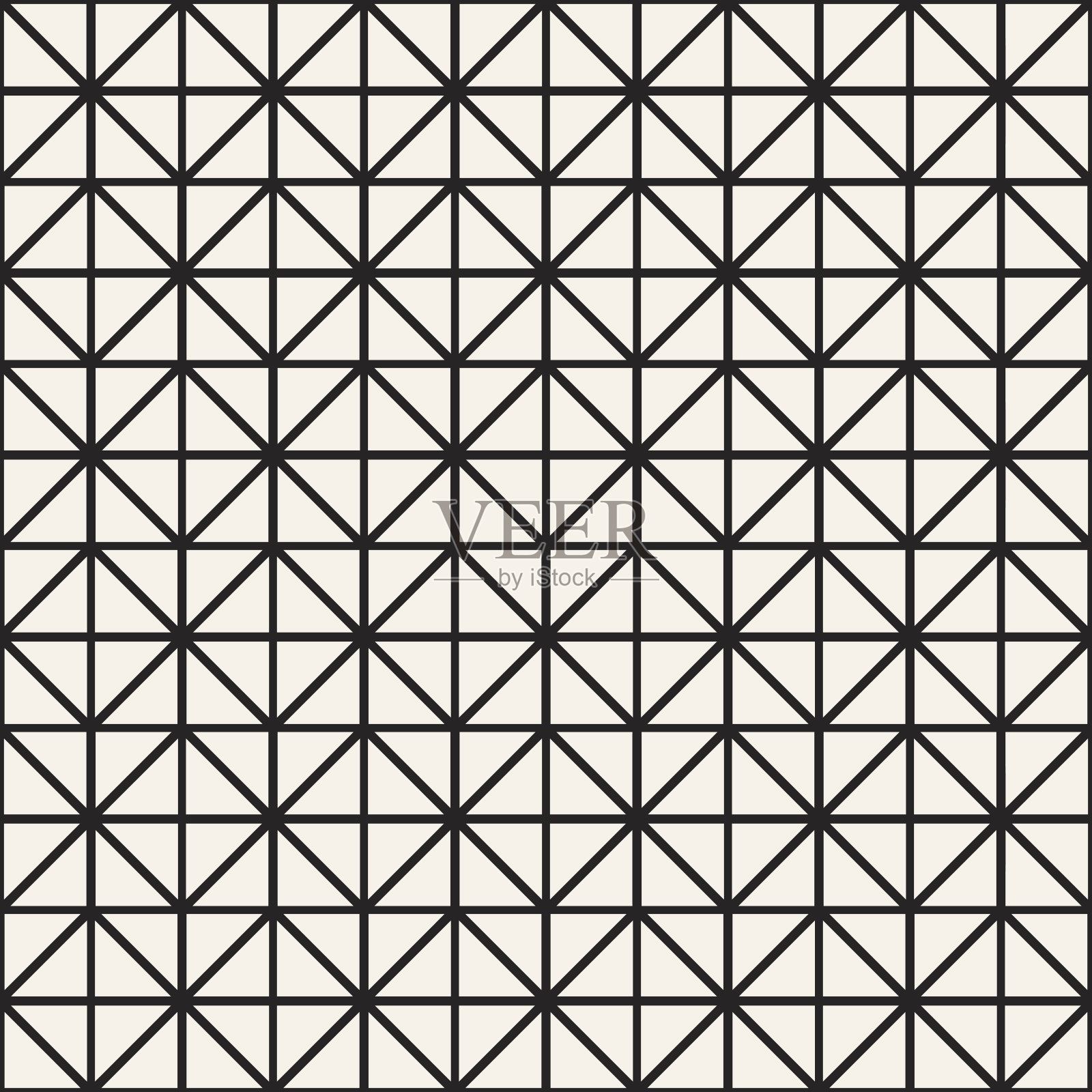 无缝模式与方块。矢量时尚几何线性结构插画图片素材