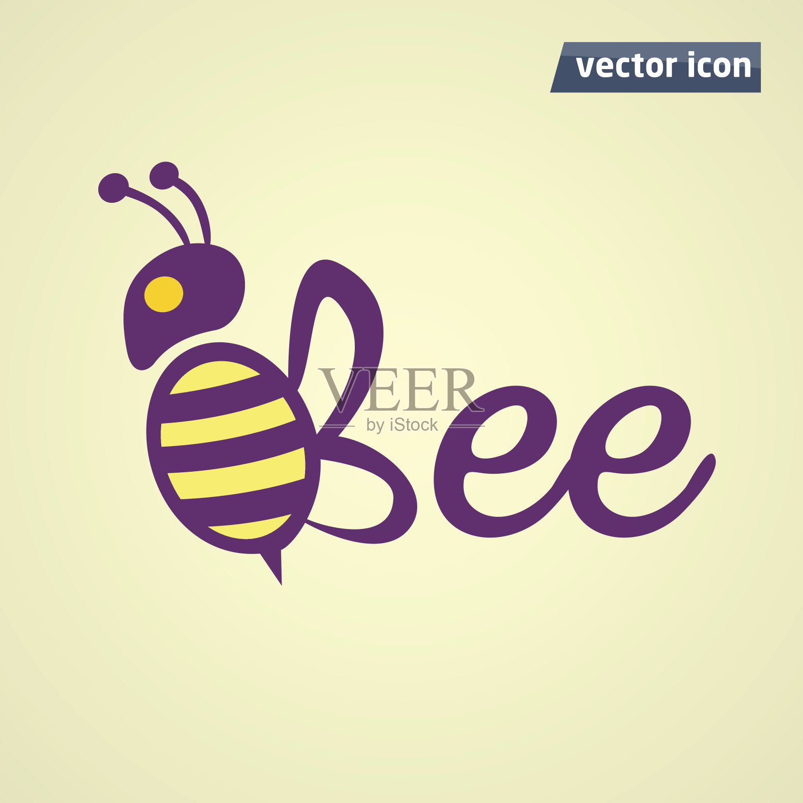 蜜蜂短语cion向量插图插画图片素材