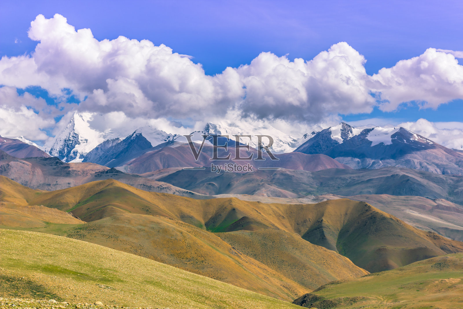 2014年8月16日——西藏喜马拉雅山全景照片摄影图片