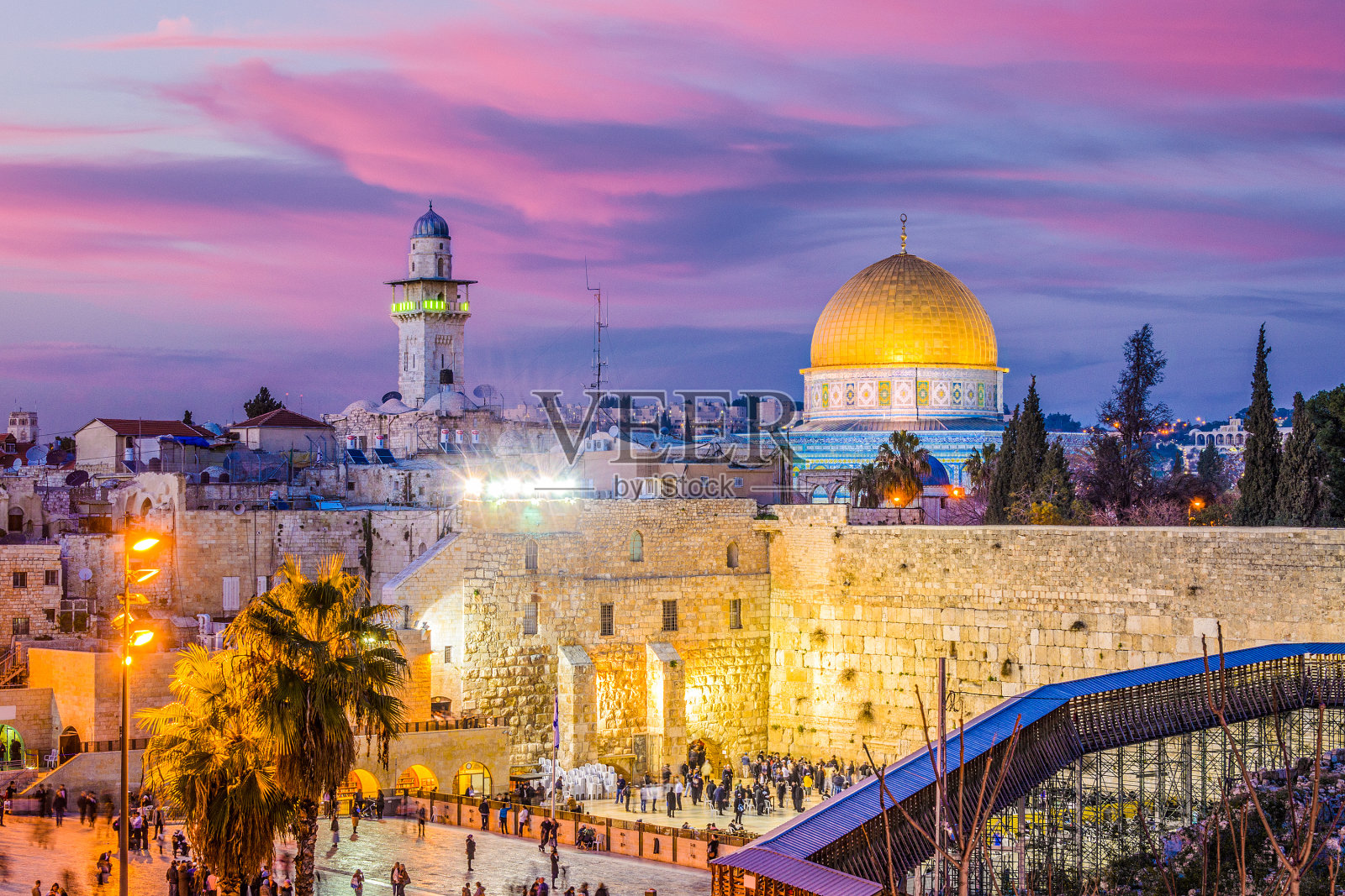 耶路撒冷老城照片摄影图片
