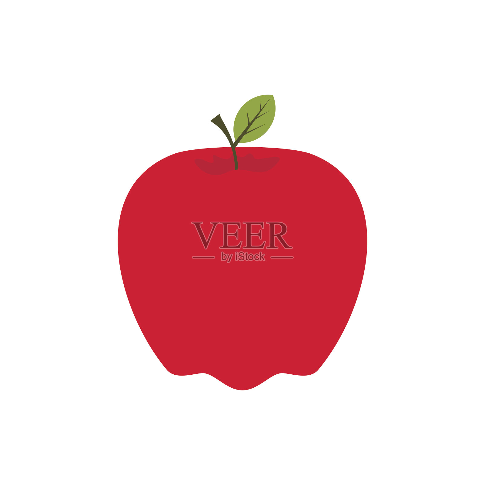 红苹果图标图标素材