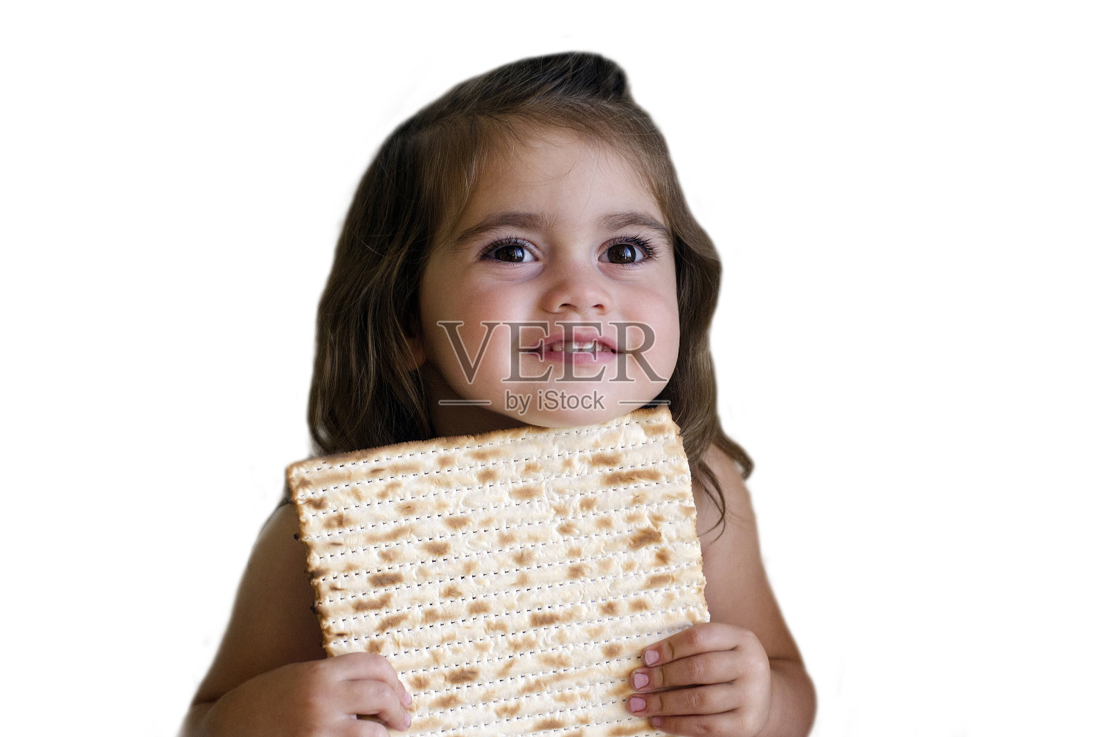 犹太小女孩逾越节快乐照片摄影图片