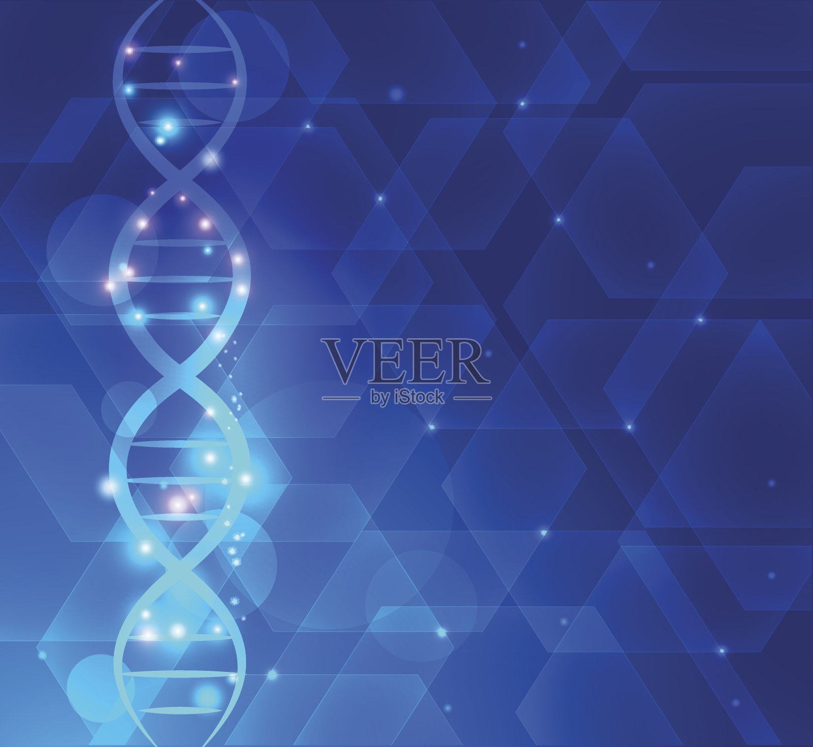 DNA的背景设计插画图片素材