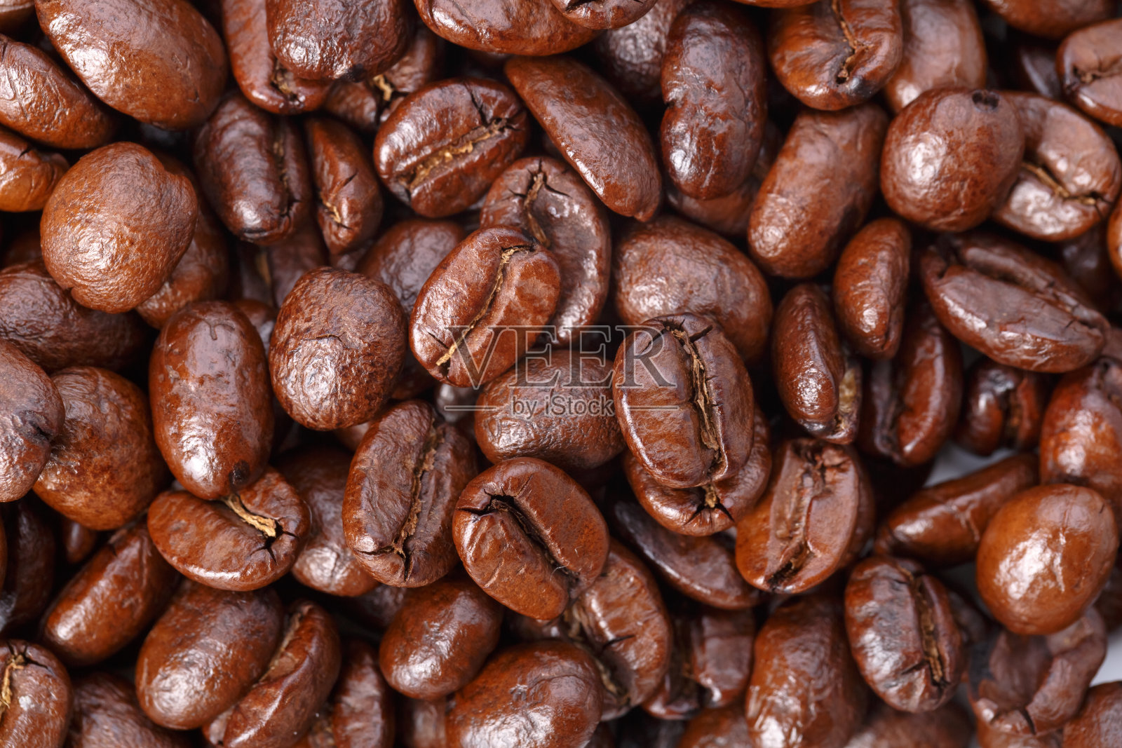 烘培过的咖啡豆，可以作为背景照片摄影图片