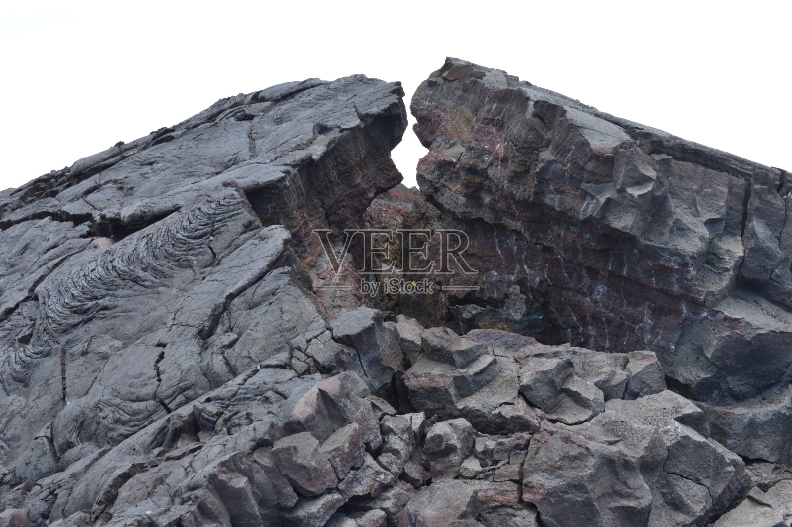 熔岩岩石。照片摄影图片