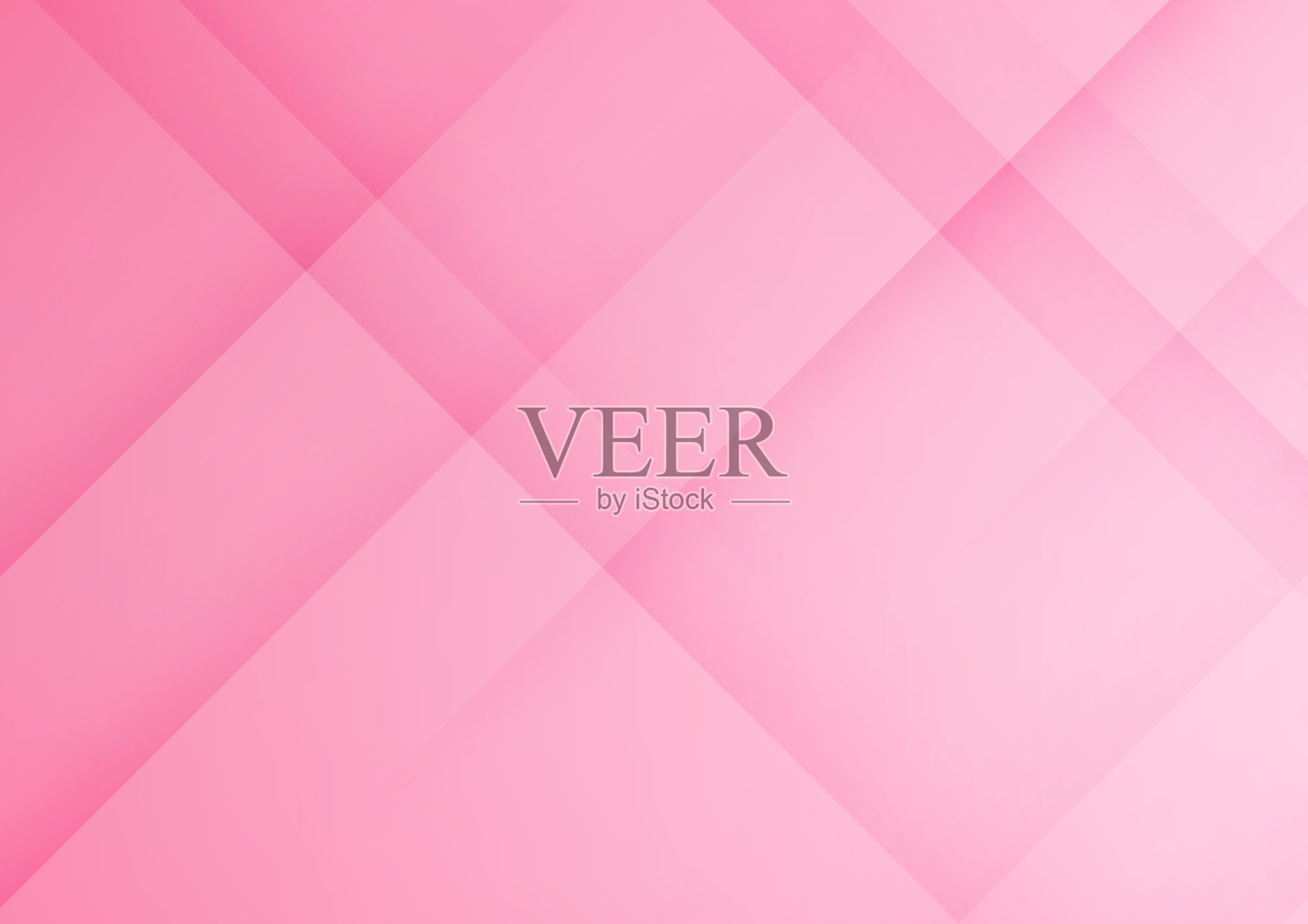 抽象的粉色几何矢量背景，可用于封面设计、海报、广告。插画图片素材