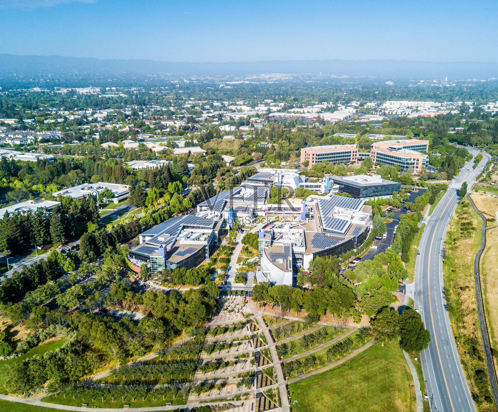 Googleplex -谷歌加州总部照片摄影图片