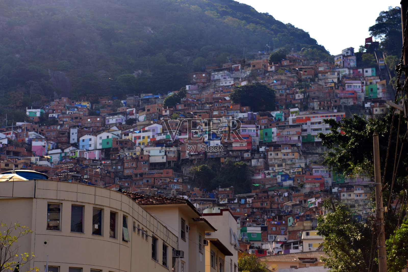 圣玛尔塔贫民窟照片摄影图片