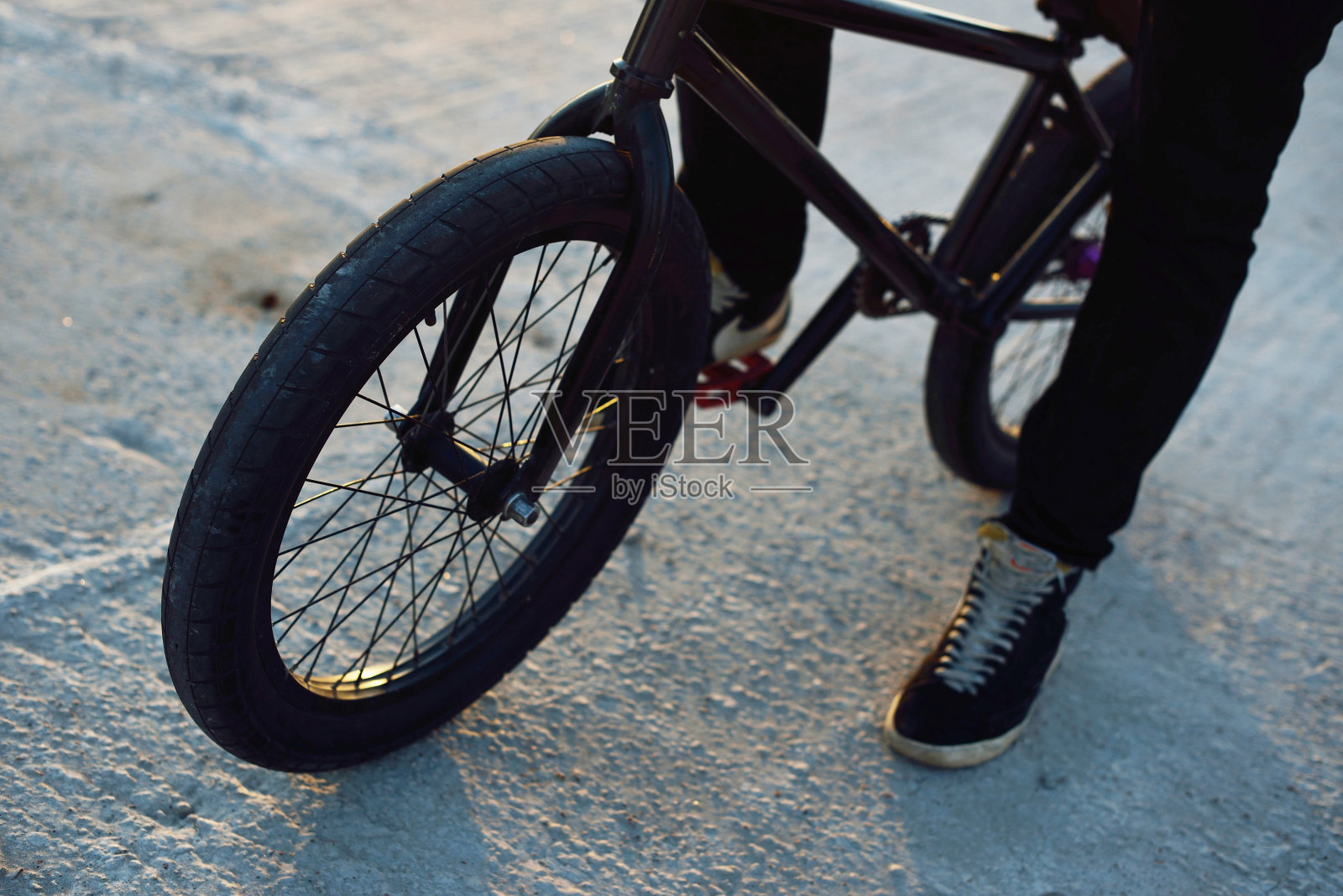 小轮车自行车展的细节照片摄影图片