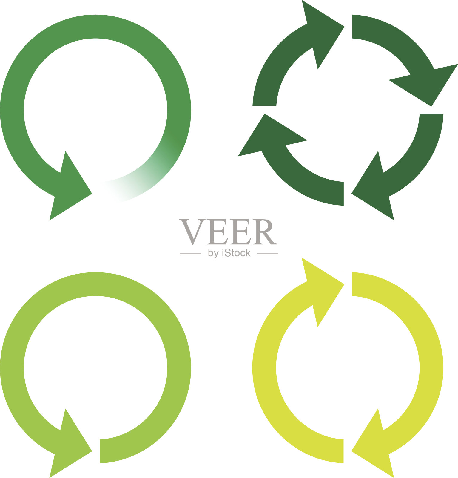 回收或重新加载页面绿色图标图标素材