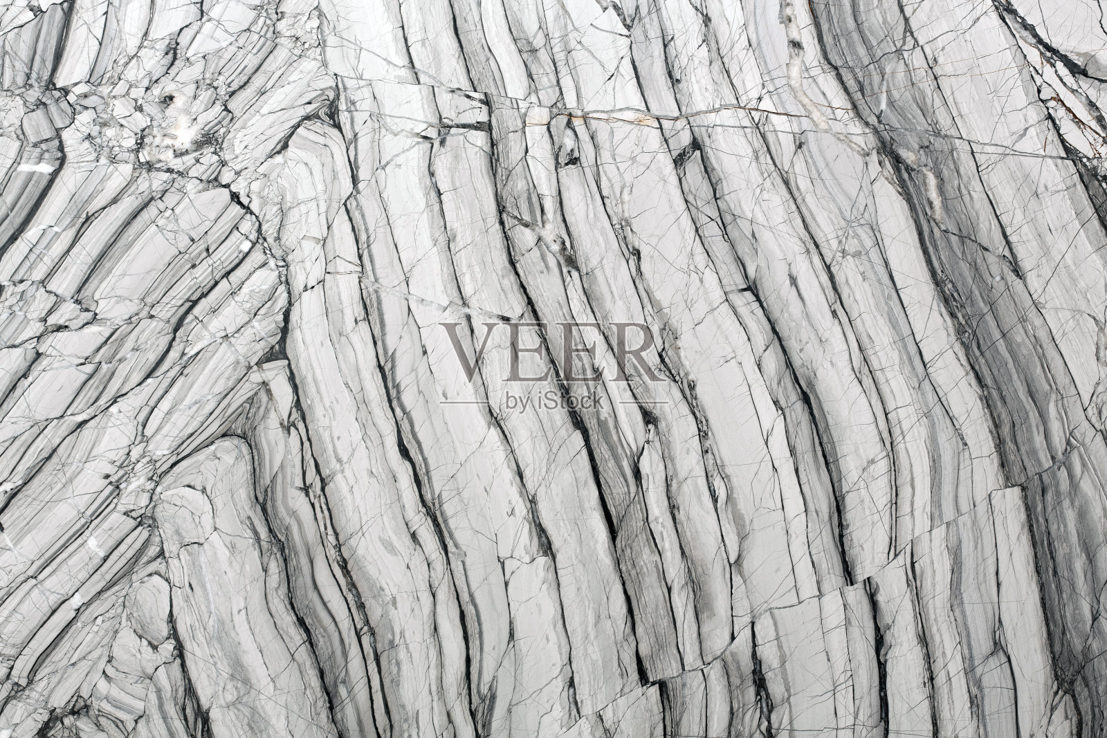 抽象的天然大理石黑白灰色设计照片摄影图片