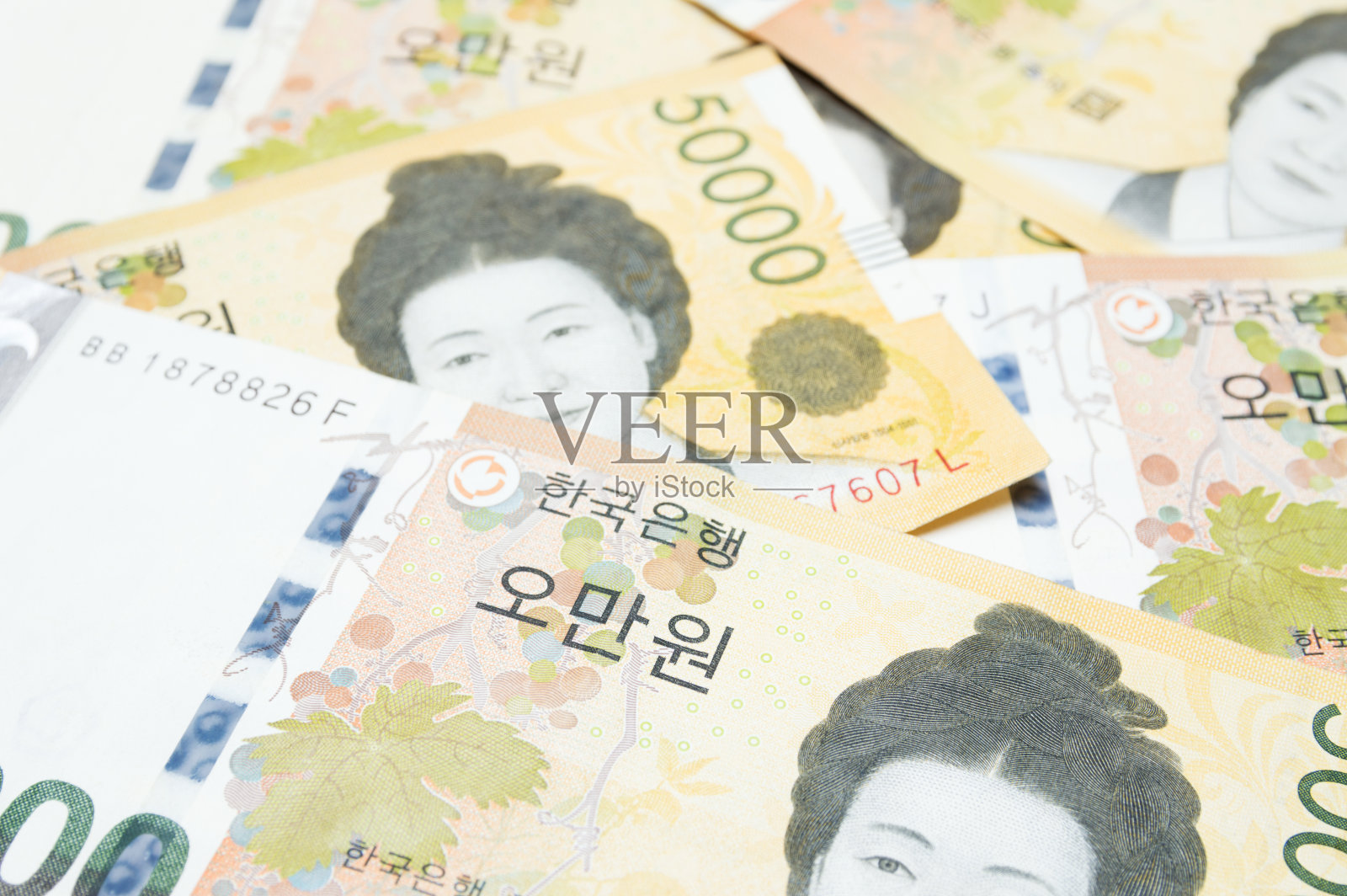 韩国的钱照片摄影图片