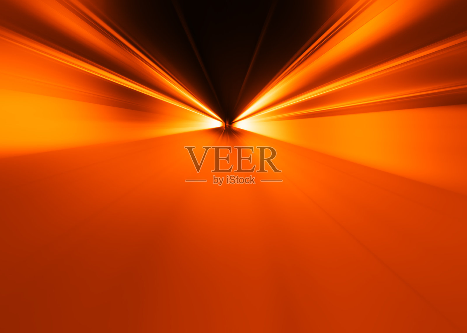 橙色速度灯抽象背景插画图片素材