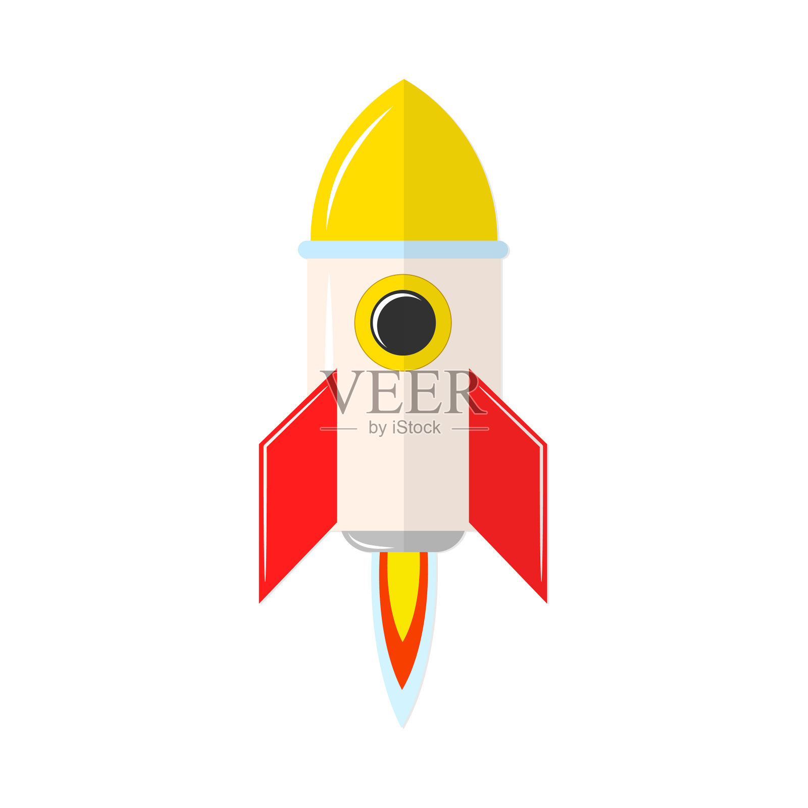 火箭发射图标股票矢量符号插图插画图片素材