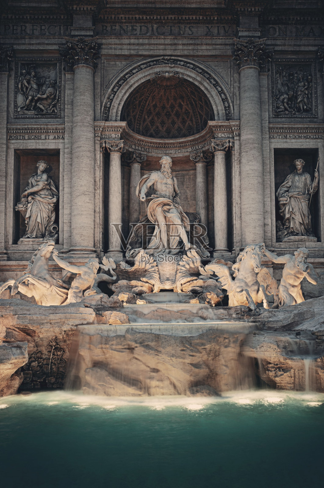 罗马许愿池照片摄影图片