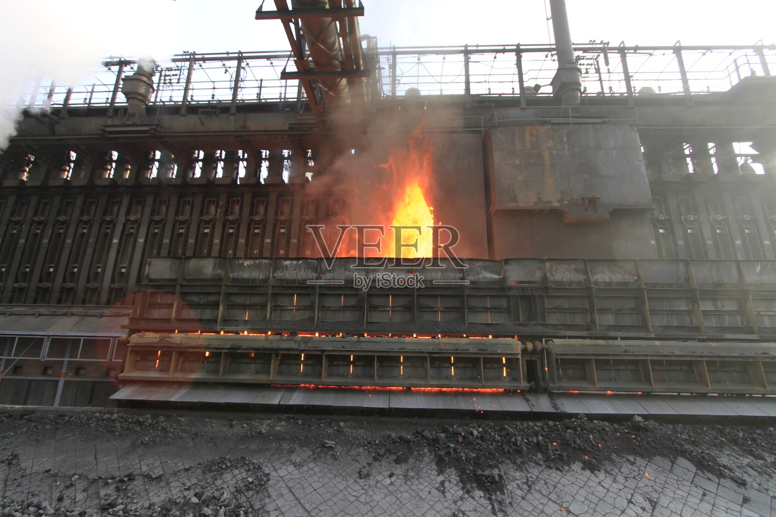 钢铁工厂照片摄影图片