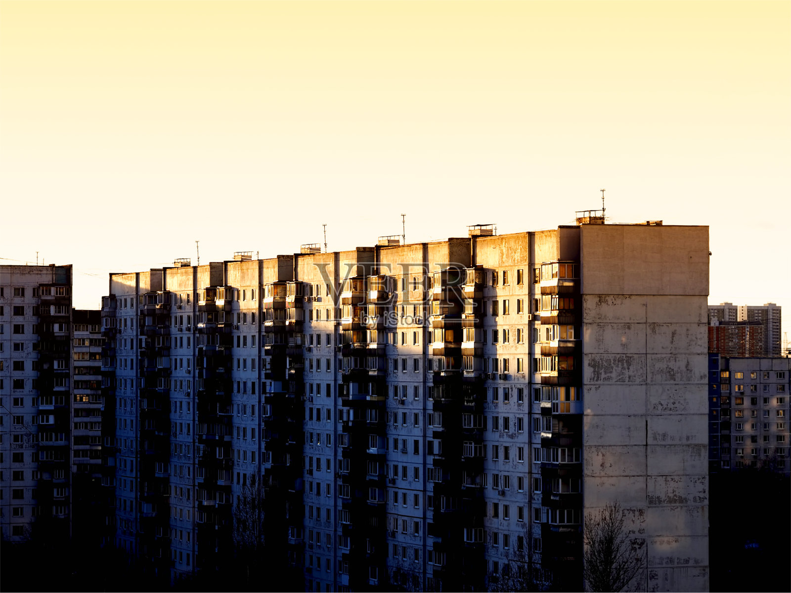 俄罗斯建筑:城市郊区背景照片摄影图片