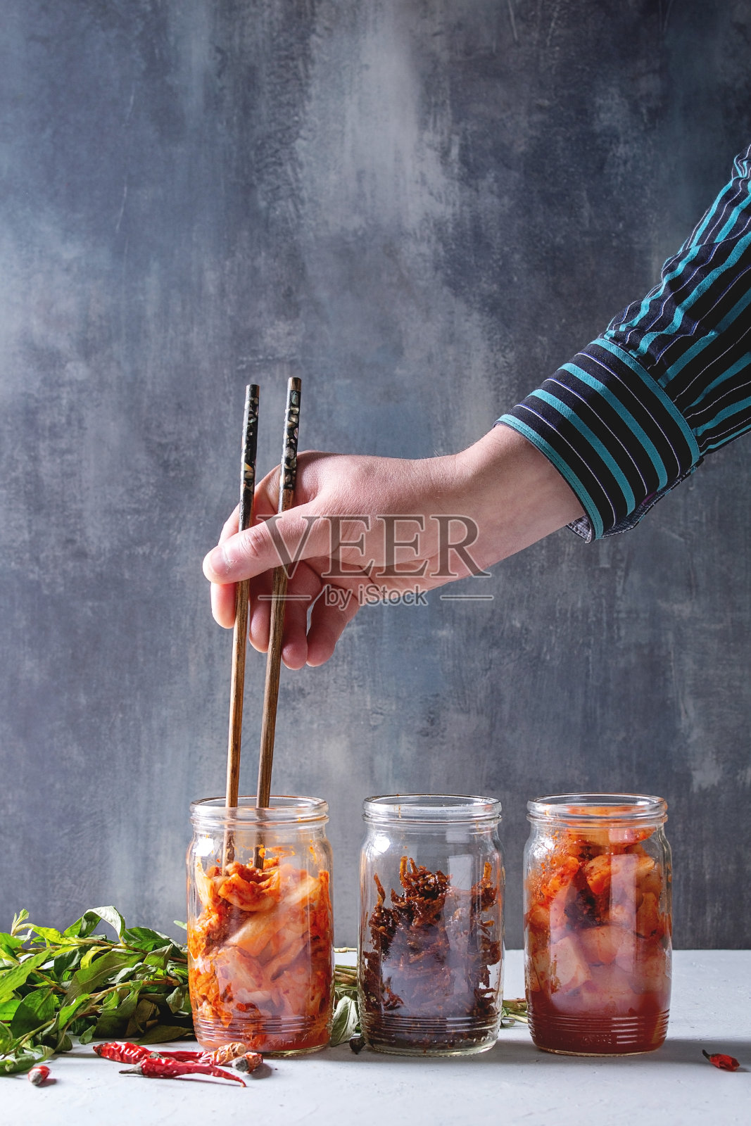 韩国泡菜开胃菜照片摄影图片