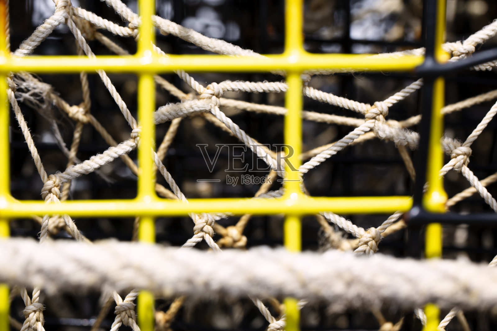 麻州韦尔弗利特科德角龙虾锅的特写。照片摄影图片