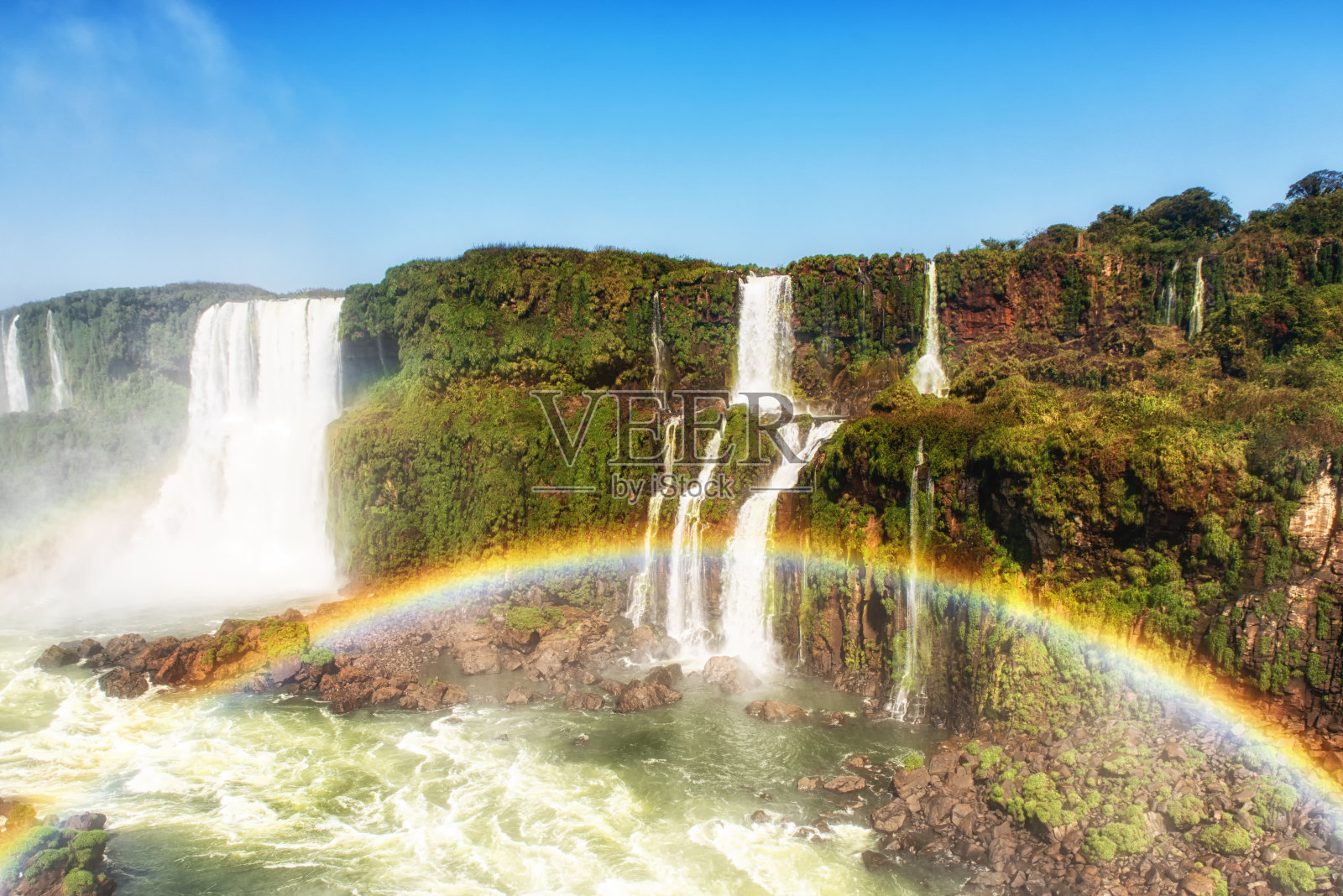Iguacu水瀑布照片摄影图片