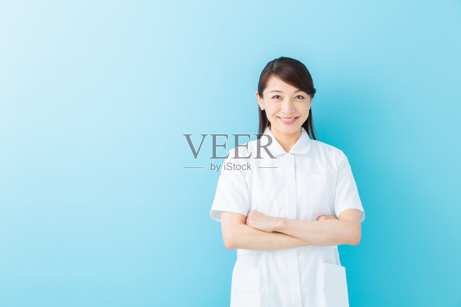 亚洲护士的微笑照片摄影图片