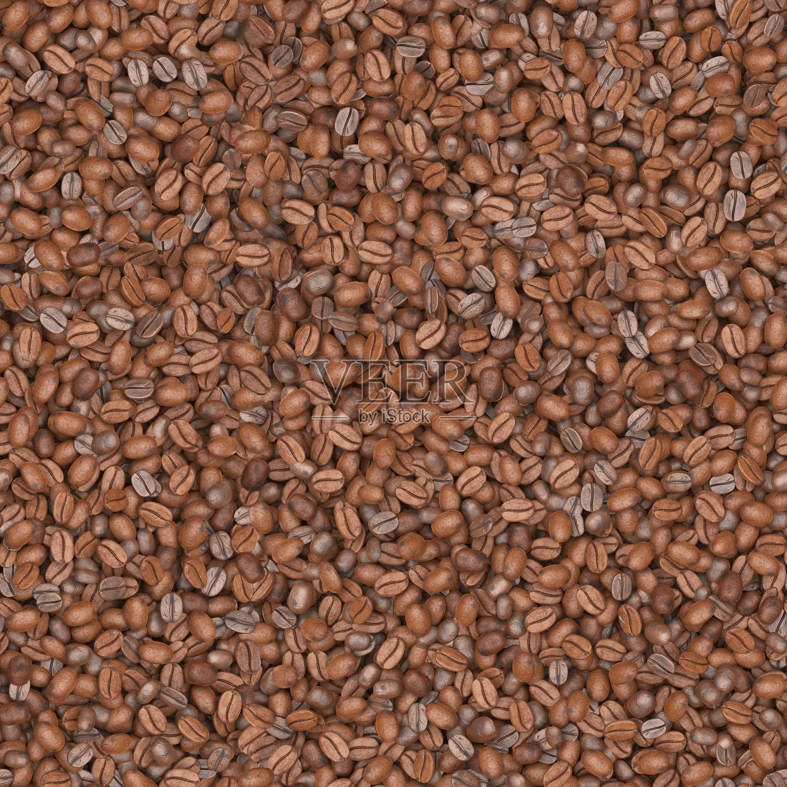 咖啡豆纹理图案-无缝照片摄影图片