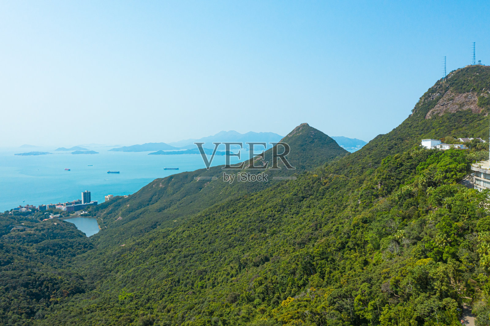 香港太平山顶一览无余照片摄影图片