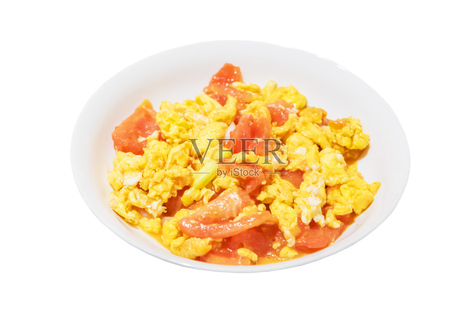 中国菜——西红柿炒鸡蛋照片摄影图片