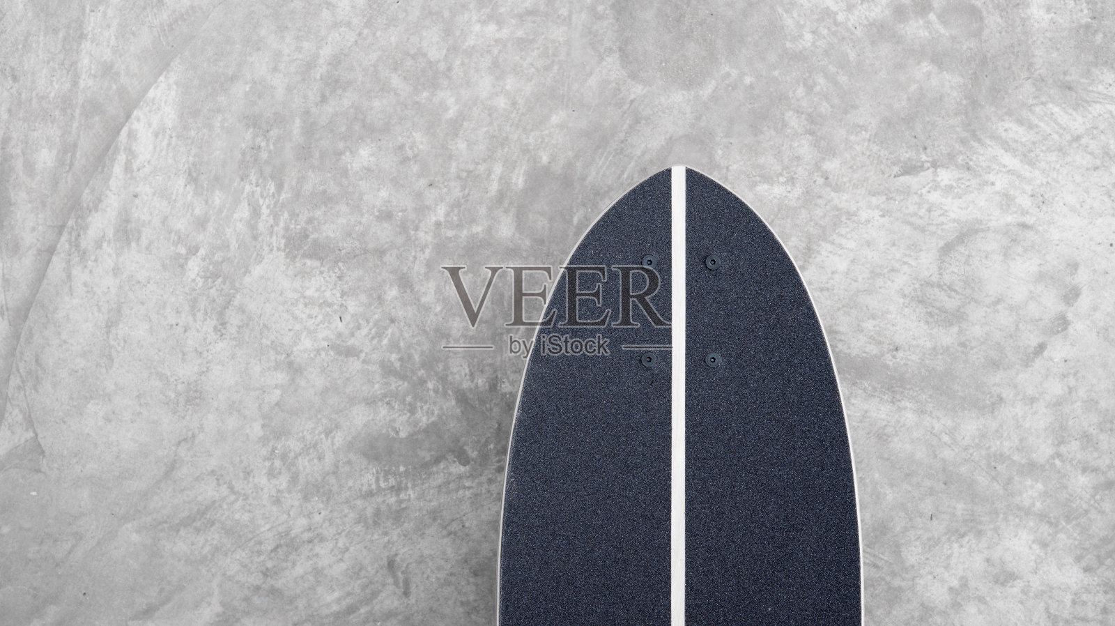 冲浪滑板在地板混凝土俯视图背景活动极限运动照片摄影图片