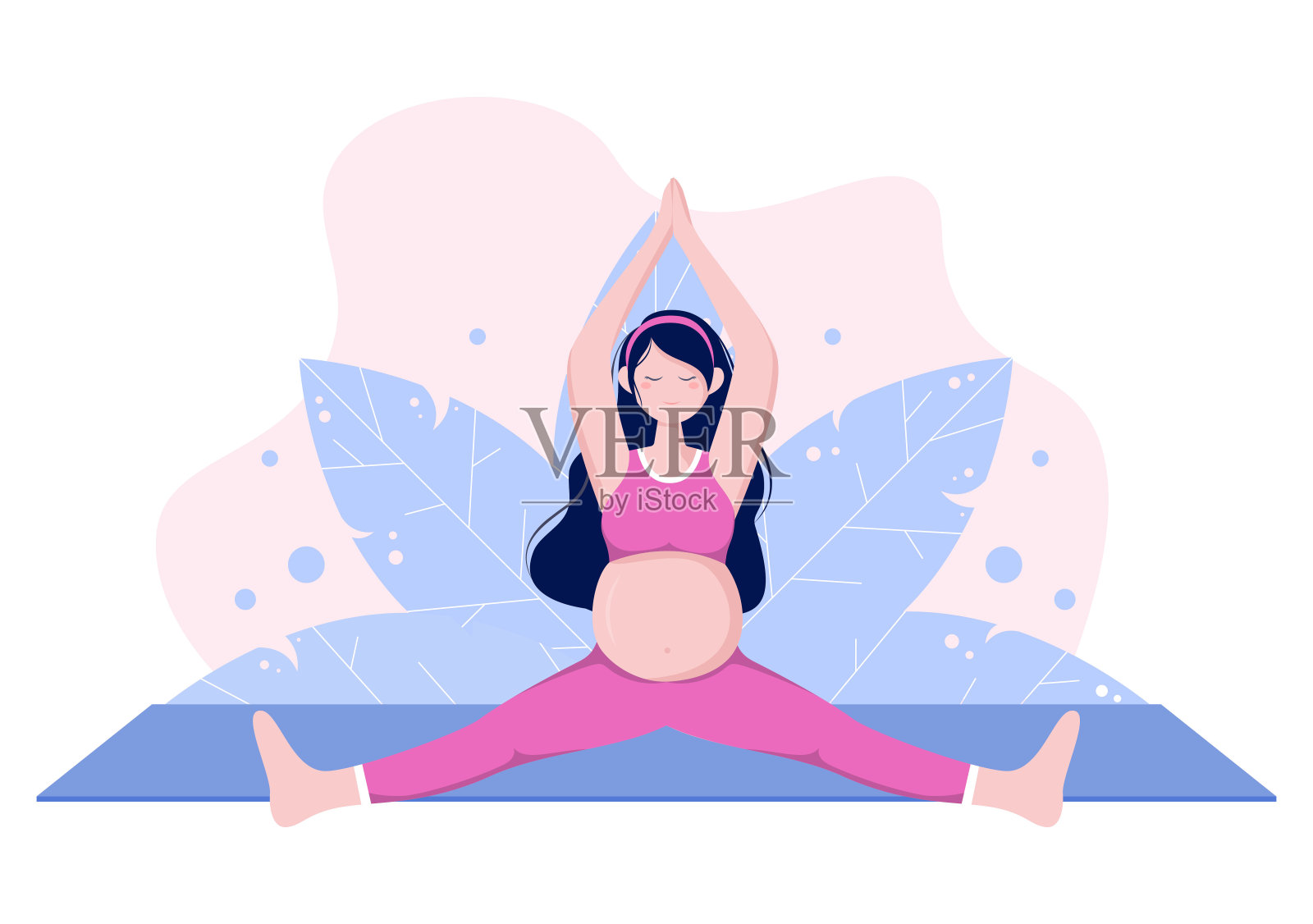 怀孕的女人正在练瑜伽. 蝴蝶姿势或baddha Konana 库存图片 - 图片 包括有 平静, 欧洲: 235424013