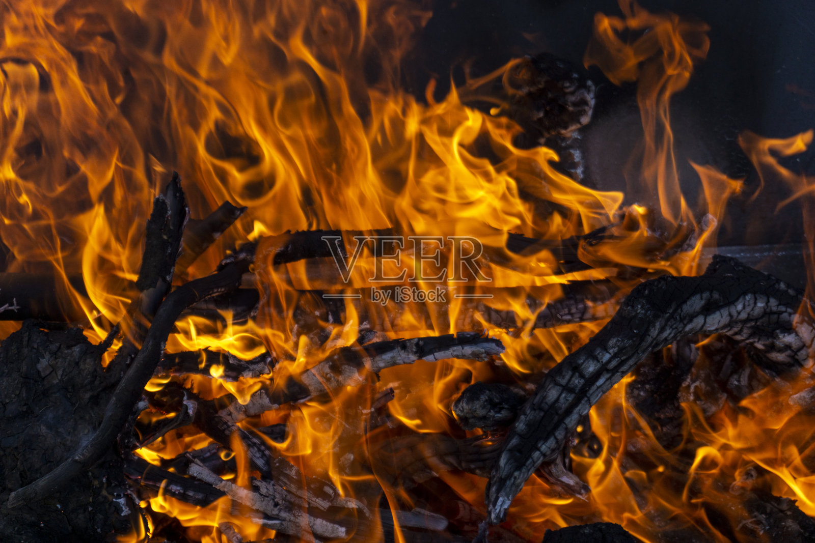 木火燃烧照片摄影图片