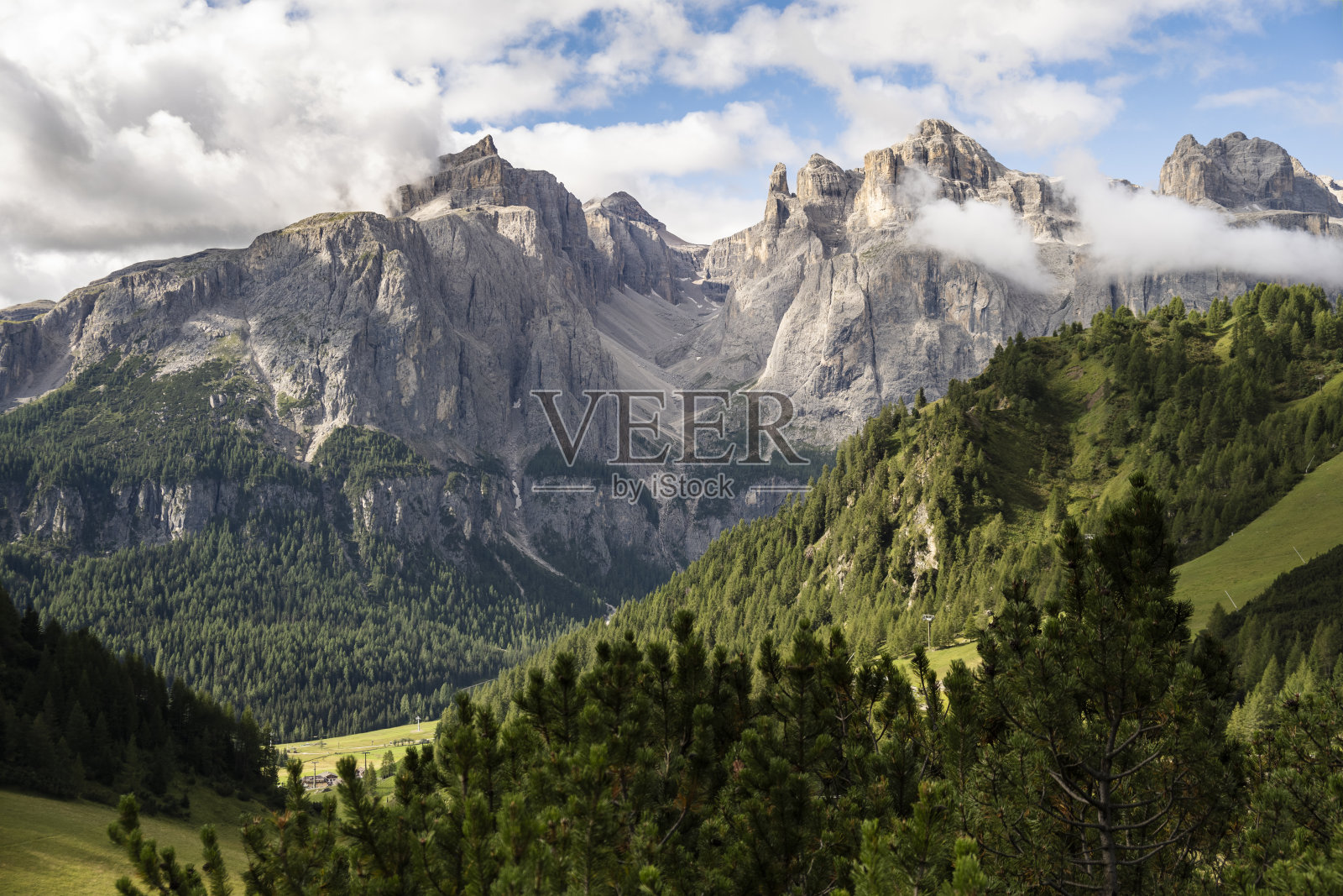 意大利多洛米山脉照片摄影图片