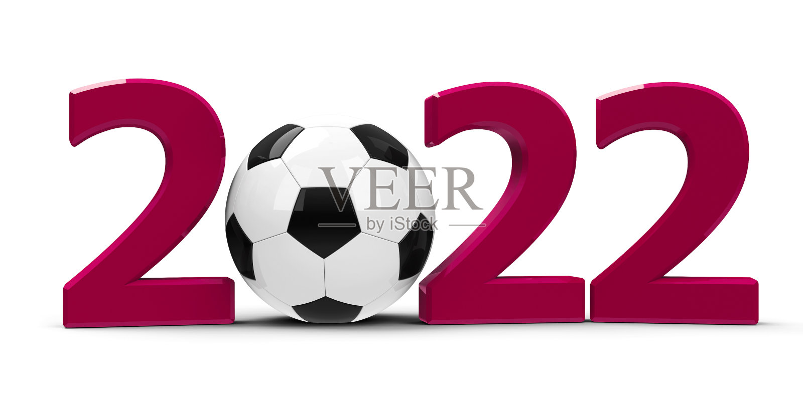 暗紫红色足球2022照片摄影图片