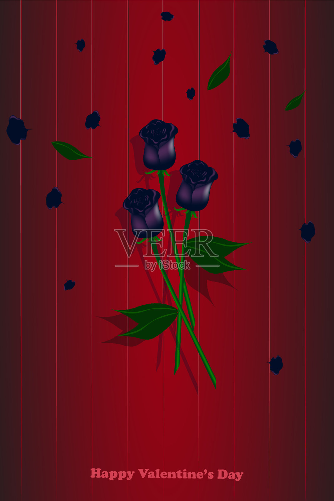 黑色玫瑰 - 全部作品 - AI绘画 - 素材集市