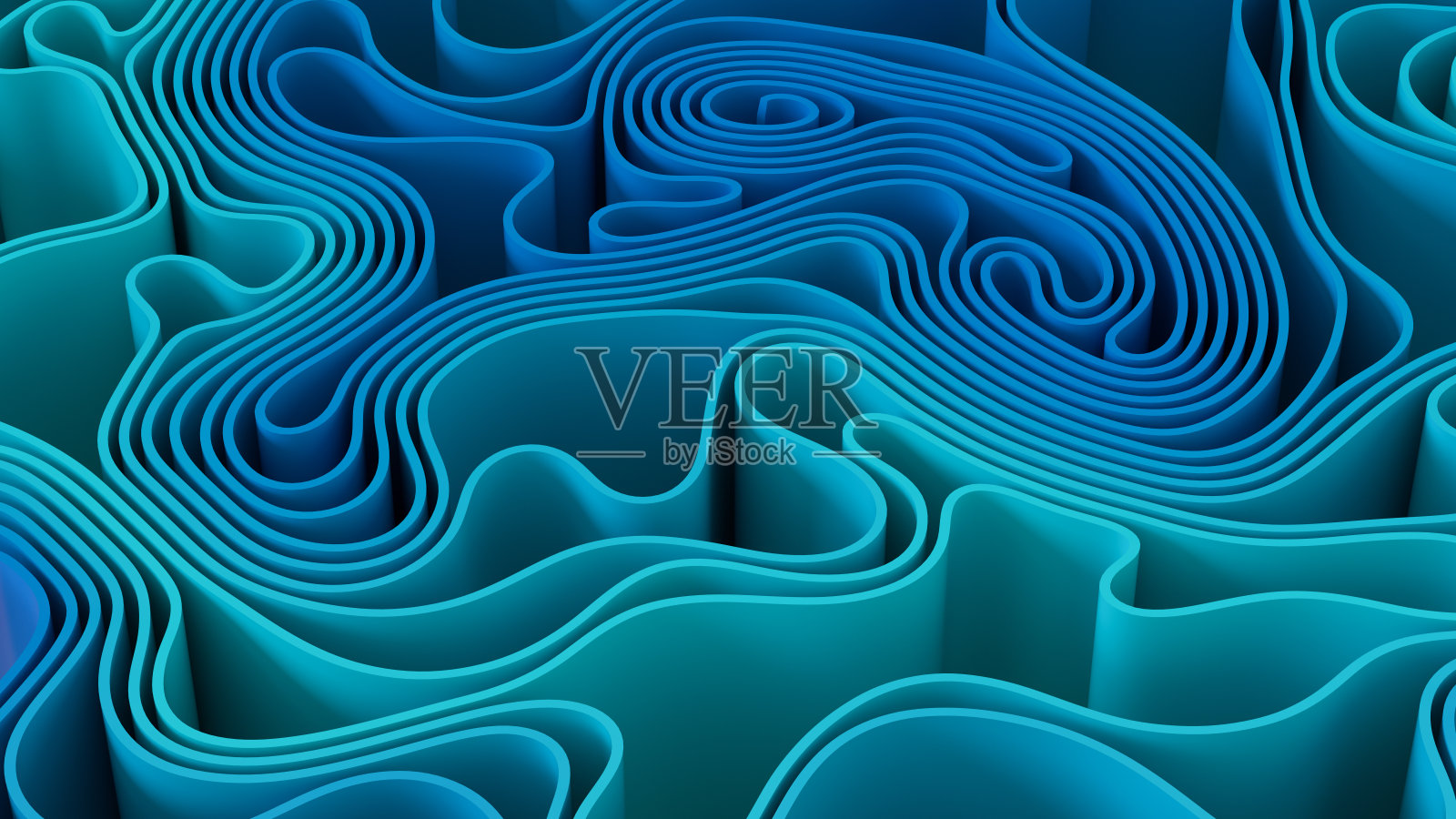 抽象的波浪螺旋背景照片摄影图片