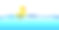 橡皮鸭在蓝色的水中游泳-正面的概念素材图片