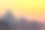 印度阿格拉，夕阳映照在亚穆纳河上的泰姬陵素材图片