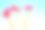 德兰士瓦雏菊在蓝色梯度背景素材图片