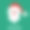 圣诞贺卡圣诞老人的脸在绿色的背景，股票矢量插图素材图片