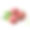 新鲜成熟的红樱桃，水彩手绘插图孤立的白色背景素材图片