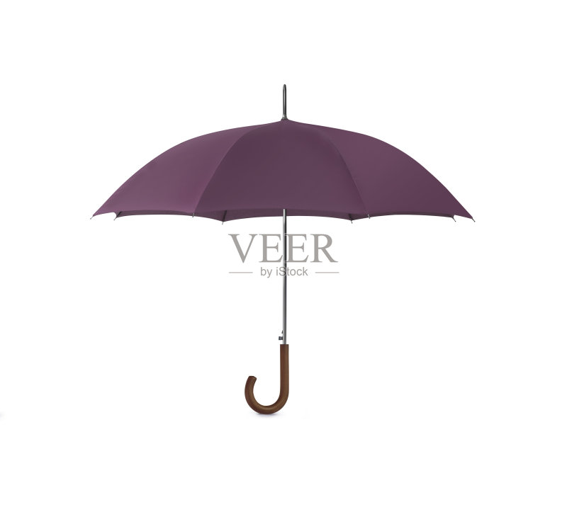 背景分离,紫色,伞,英文字母w,水平画幅