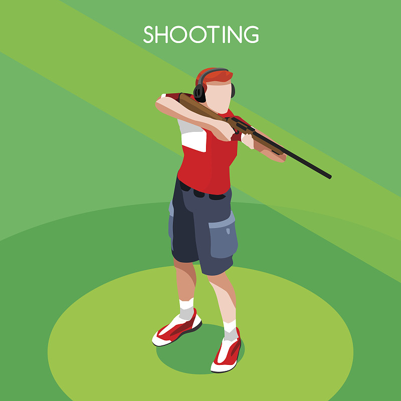 射击运动员等距射击运动员体育锦标赛国际射击比赛图片下载